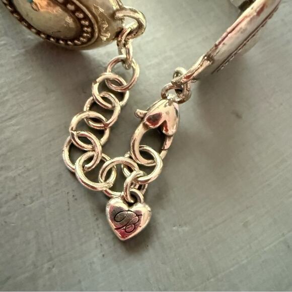 Brighton Silver Tone Circle Disc Bracelet - Picture 7 of 9